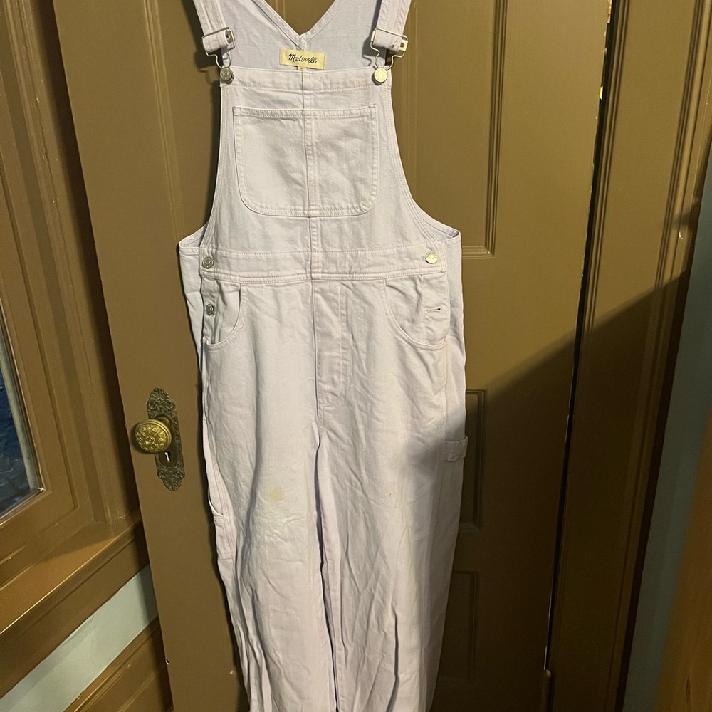 Madewell women’s  Lavender Overalls- like new!